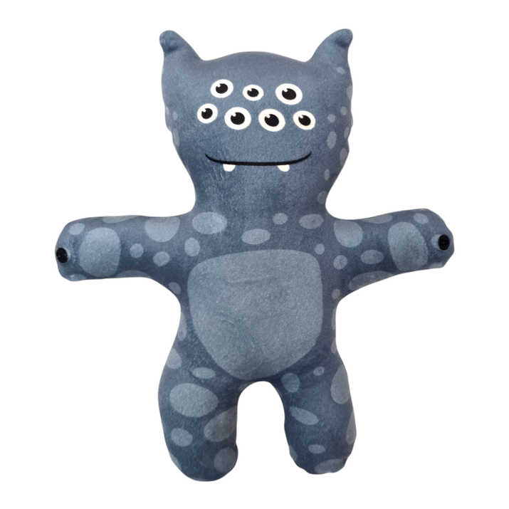 ALMOHADON CINTURON PLUSH - MONSTRUO AZUL